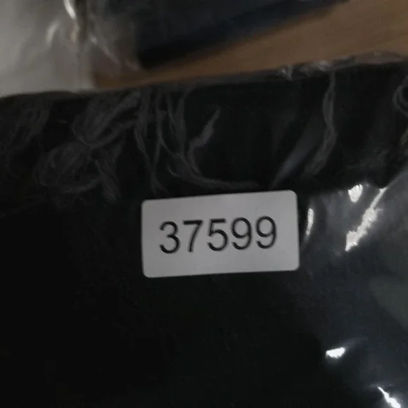 Madewell Jeans Womens 28 Black Perfect Vintage Wide Leg High Rise Raw‎ Hem - Picture 9 of 9